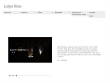 Tablet Screenshot of ludgerhinse.de